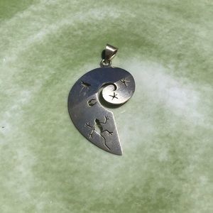 Handmade jewelry sterling silver charm